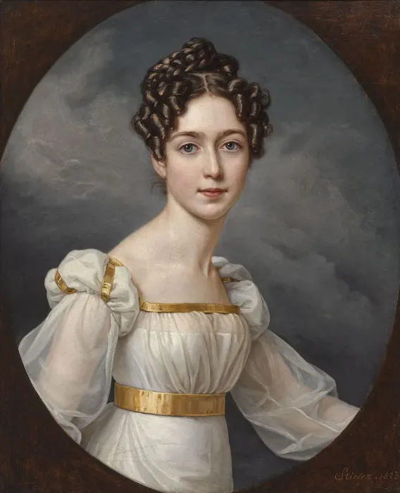 Framed Print : Portrait of Josephine of Leuchtenberg (1807-1876), Crown Princess of Sweden and Norway, 1823 Framed Print : Portrait of Josephine of Leuchtenberg (1807-1876), Crown Princess of Sweden and Norway, 1823