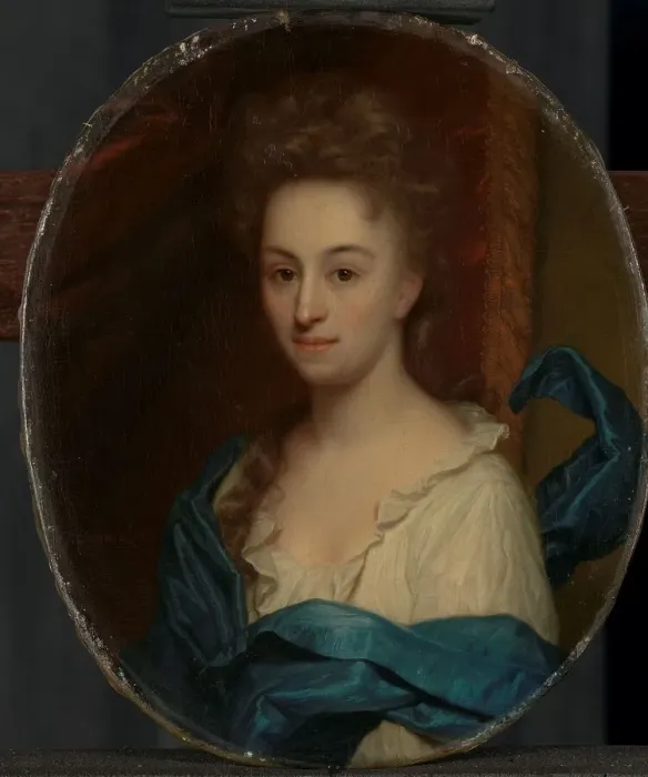 Framed Print : Portrait of Josina Clara van Citters (1671-1753), daughter of Josina Parduyn, 1699-1706. Creator: Godfried Schalcken Framed Print : Portrait of Josina Clara van Citters (1671-1753), daughter of Josina Parduyn, 1699-1706. Creator: Godfried Schalcken