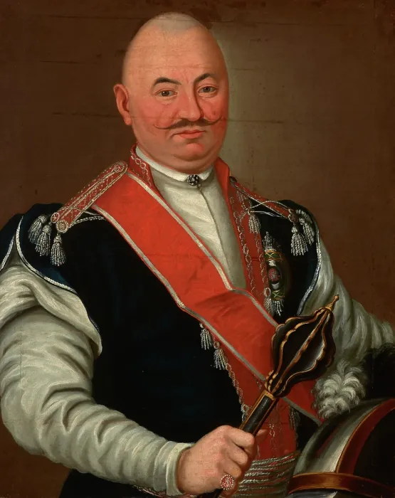 Framed Print : Portrait of Jozef Gabriel Stempkowski (d. 1793), Voivode of Kyiv, between 1768-1780. Creator: Unknown