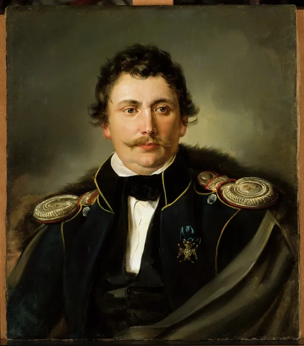 Framed Print : Portrait of Jozef Patelski, 1844. Creator: Jan Nepomucen Glowacki Framed Print : Portrait of Jozef Patelski, 1844. Creator: Jan Nepomucen Glowacki