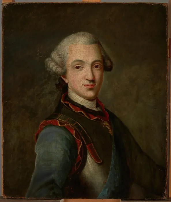 Framed Print : Portrait of Jozef Paulin Sanguszko (1740-1781), Grand Marshal of Lithuania, 3rd quarter of 19th cent Creator: Unknown Framed Print : Portrait of Jozef Paulin Sanguszko (1740-1781), Grand Marshal of Lithuania, 3rd quarter of 19th cent Creator: Unknown