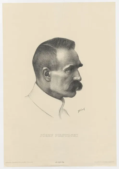 Framed Print : Portrait of Jozef Pilsudski (1867-1935), 1921 Framed Print : Portrait of Jozef Pilsudski (1867-1935), 1921