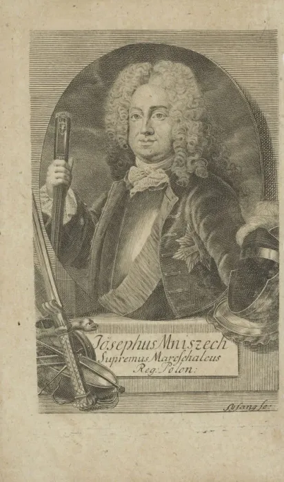 Framed Print : Portrait of Jozef Wandalin Mniszech (1670-1747), before 1734. Creator: Anonymous Framed Print : Portrait of Jozef Wandalin Mniszech (1670-1747), before 1734. Creator: Anonymous