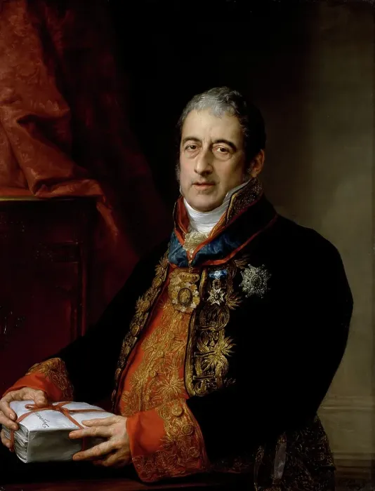 Framed Print : Portrait of Juan Miguel de Grijalba, about 1825. Creator: Vicente Lopez y Portana Framed Print : Portrait of Juan Miguel de Grijalba, about 1825. Creator: Vicente Lopez y Portana