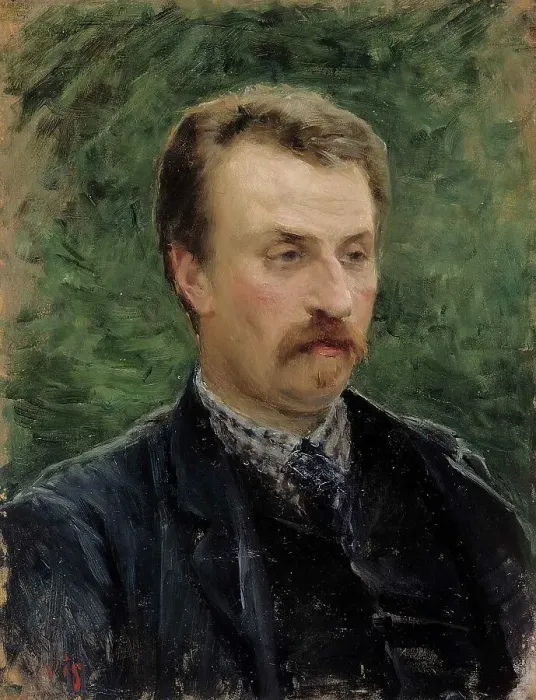 Framed Print : Portrait of Juhani Aho, 1891. Creator: Venny Soldan-Brofeldt Framed Print : Portrait of Juhani Aho, 1891. Creator: Venny Soldan-Brofeldt