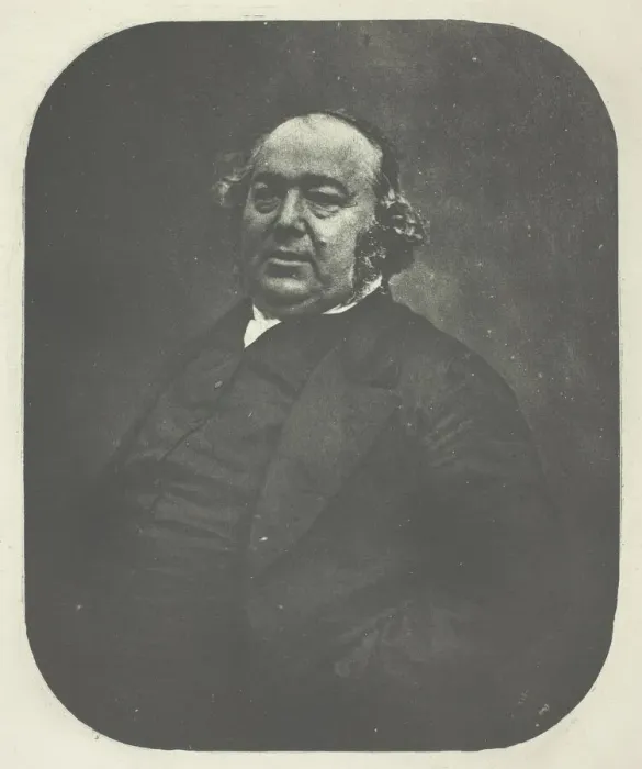 Framed Print : Portrait de Jules Janin d Apres Nadar, c. 1857, printed 1982. Creator: Charles Negre