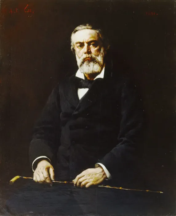 Framed Print : Portrait of Jules Valles (1832-1885), 1881. Creator: Gill, Andre(1840-1885) Framed Print : Portrait of Jules Valles (1832-1885), 1881. Creator: Gill, Andre(1840-1885)