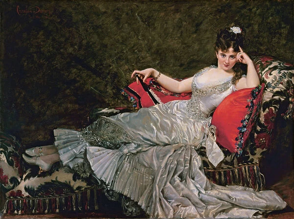 Portrait of Julia Tahl known as Mademoiselle Alice de Lancey