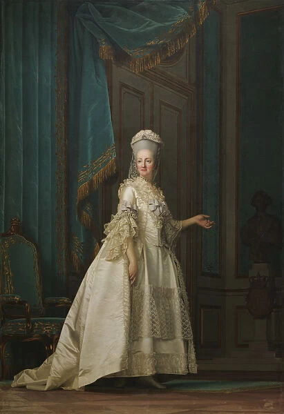 Portrait of Juliane Marie (1729-1796), Queen of Denmark and Norway, 1776