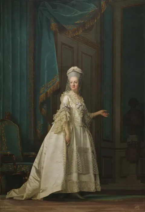 Framed Print : Portrait of Juliane Marie (1729-1796), Queen of Denmark and Norway, 1776 Framed Print : Portrait of Juliane Marie (1729-1796), Queen of Denmark and Norway, 1776
