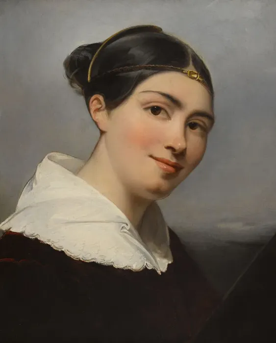 Framed Print : Portrait of Julie Duvidal de Montferrier (1797-1865), 1830 Framed Print : Portrait of Julie Duvidal de Montferrier (1797-1865), 1830