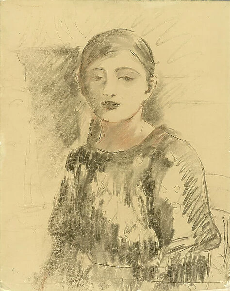Portrait of Julie Manet, 1890. Creator: Berthe Morisot