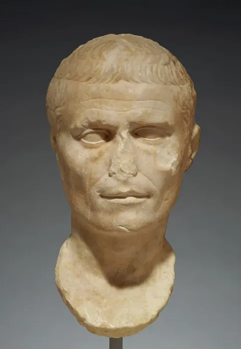 Framed Print : Portrait of Julius Caesar, 1st century B.C.-1st century A.D. Creator: Unknown Framed Print : Portrait of Julius Caesar, 1st century B.C.-1st century A.D. Creator: Unknown