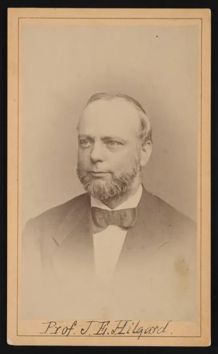Framed Print : Portrait of Julius Erasmus Hilgard (1825-1891), 1873. Creator: Ulke Bros Framed Print : Portrait of Julius Erasmus Hilgard (1825-1891), 1873. Creator: Ulke Bros