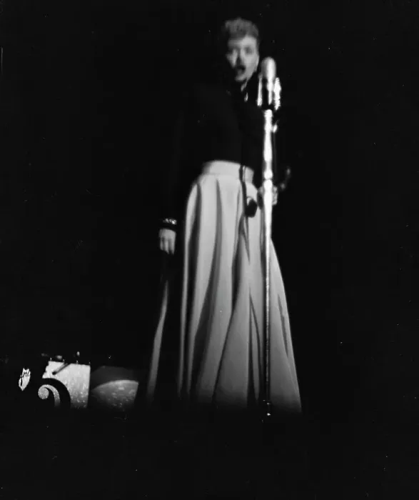 Framed Print : Portrait of June Christy, 1947 or 1948. Creator: William Paul Gottlieb Framed Print : Portrait of June Christy, 1947 or 1948. Creator: William Paul Gottlieb