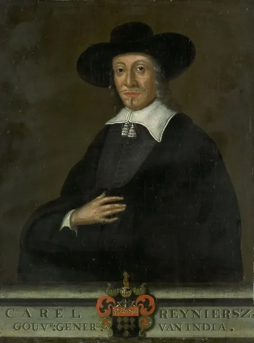 Framed Print : Portrait of Karel Reyniersz, Governor-General of the Dutch East Indies, 1750-1800. Creator: Unknown Framed Print : Portrait of Karel Reyniersz, Governor-General of the Dutch East Indies, 1750-1800. Creator: Unknown