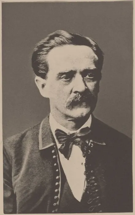Framed Print : Portrait of Karel Sabina (1813-1877). Creator: Anonymous Framed Print : Portrait of Karel Sabina (1813-1877). Creator: Anonymous