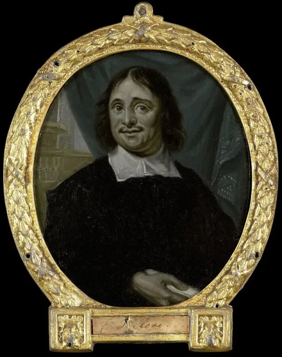 Framed Print : Portrait of Karel Verloove, Poet in Amsterdam, 1700-1732. Creator: Arnoud van Halen Framed Print : Portrait of Karel Verloove, Poet in Amsterdam, 1700-1732. Creator: Arnoud van Halen