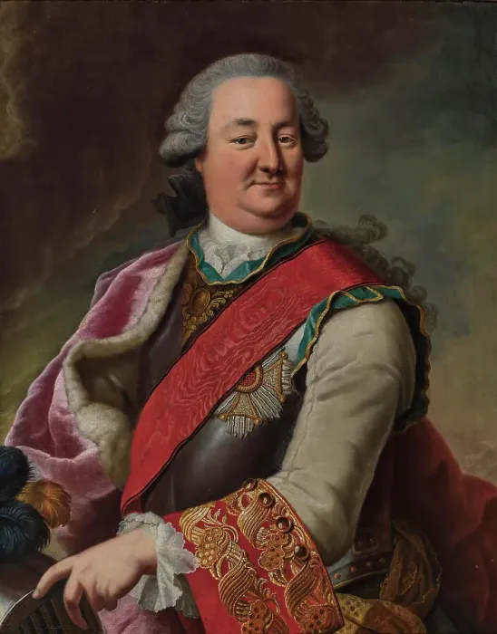 Framed Print : Portrait of Karl August, Prince of Waldeck and Pyrmont (1704-1763), 1748. Creator: Ziesenis, Johann Georg, the Younger (1716-1776) Framed Print : Portrait of Karl August, Prince of Waldeck and Pyrmont (1704-1763), 1748. Creator: Ziesenis, Johann Georg, the Younger (1716-1776)