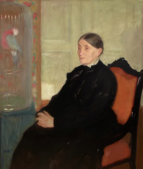 Framed Print : Portrait of Katarzyna Krassowska, c1912. Creator: Wojciech Weiss Framed Print : Portrait of Katarzyna Krassowska, c1912. Creator: Wojciech Weiss