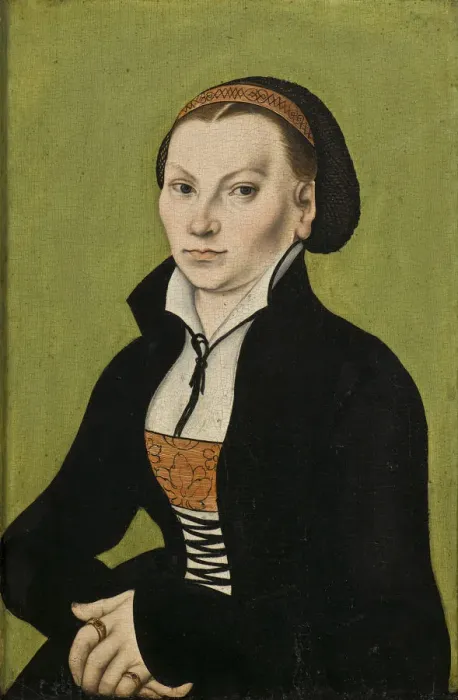 Framed Print : Portrait of Katharina Luther, nee Katharina von Bora (1499-1552), 1526 Framed Print : Portrait of Katharina Luther, nee Katharina von Bora (1499-1552), 1526