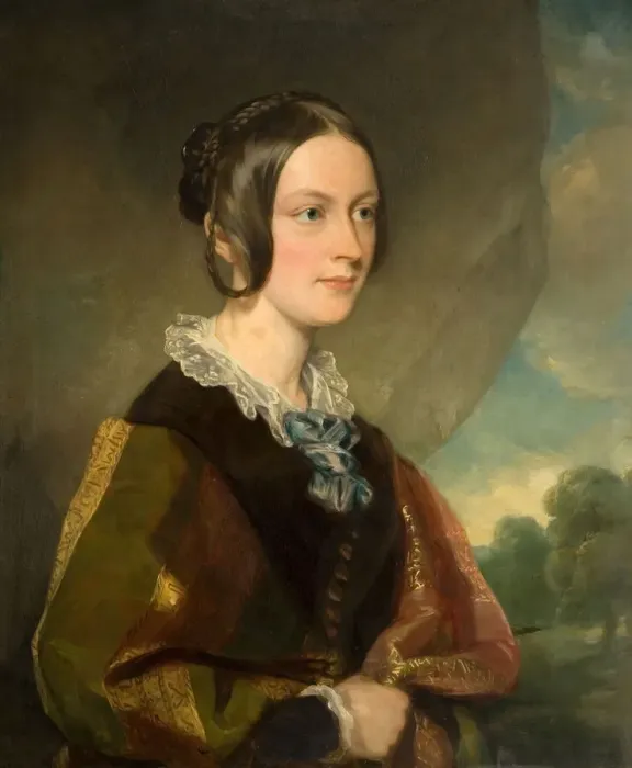 Framed Print : Portrait of Katherine Boulton, 1850. Creator: Francis Grant Framed Print : Portrait of Katherine Boulton, 1850. Creator: Francis Grant