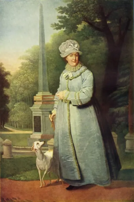 Framed Print : Portrait of Katherine II in the Tsarskoye Selo Park, c1810, (1965) Framed Print : Portrait of Katherine II in the Tsarskoye Selo Park, c1810, (1965)