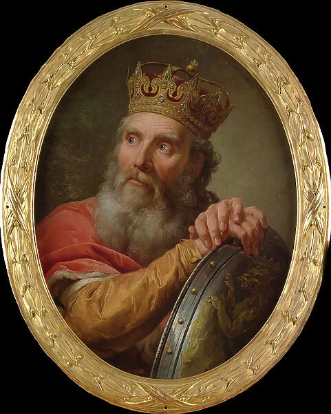 Portrait of King Casimir III the Great (1310-1370), 1768-1771. Creator: Bacciarelli, Marcello (1731-1818)