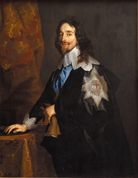 Portrait of King Charles I of England, Scotland and Ireland (1600-1649), End 1630s