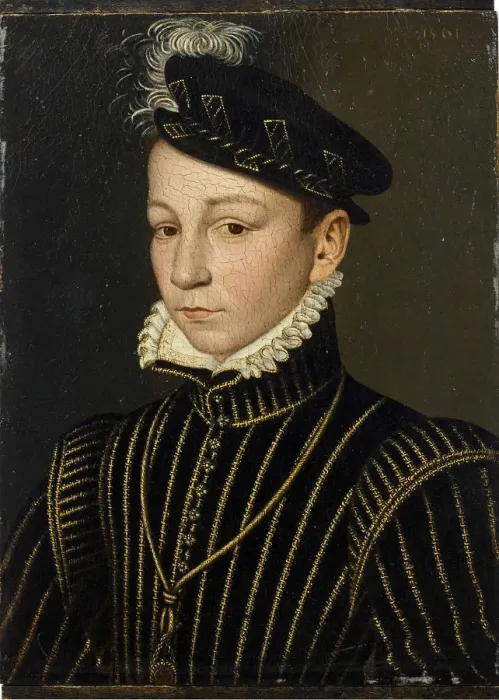Framed Print : Portrait of King Charles IX of France (1550-1574), 1561 Framed Print : Portrait of King Charles IX of France (1550-1574), 1561