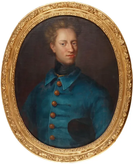 Framed Print : Portrait of the King Charles XII of Sweden (1682-1718) Framed Print : Portrait of the King Charles XII of Sweden (1682-1718)