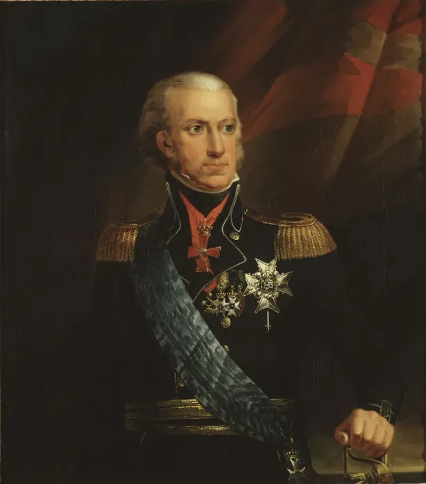 Framed Print : Portrait of King Charles XIII of Sweden (1748-1818) Framed Print : Portrait of King Charles XIII of Sweden (1748-1818)