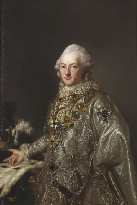Framed Print : Portrait of King Charles XIII of Sweden (1748-1818) Framed Print : Portrait of King Charles XIII of Sweden (1748-1818)
