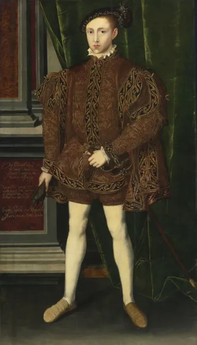 Framed Print : Portrait of the King Edward VI of England Framed Print : Portrait of the King Edward VI of England