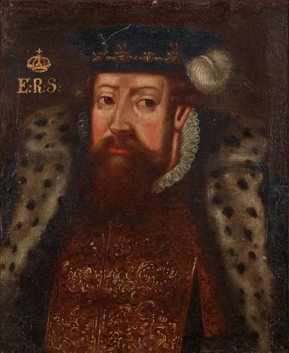 Framed Print : Portrait of the King Eric XIV of Sweden (1533-1577), um 1700. Artist: Anonymous Framed Print : Portrait of the King Eric XIV of Sweden (1533-1577), um 1700. Artist: Anonymous