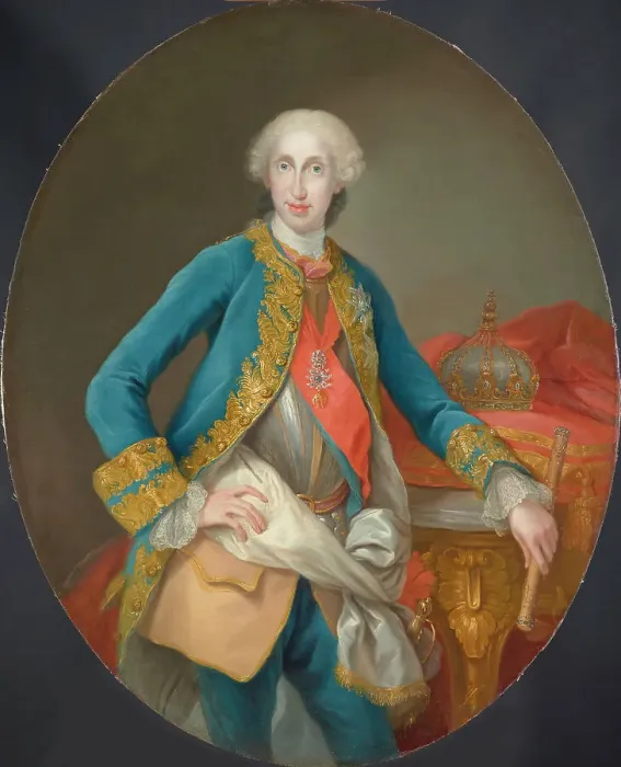 Framed Print : Portrait of King Ferdinand IV of Naples and Sicily (1751-1825). Creator: Anonymous Framed Print : Portrait of King Ferdinand IV of Naples and Sicily (1751-1825). Creator: Anonymous