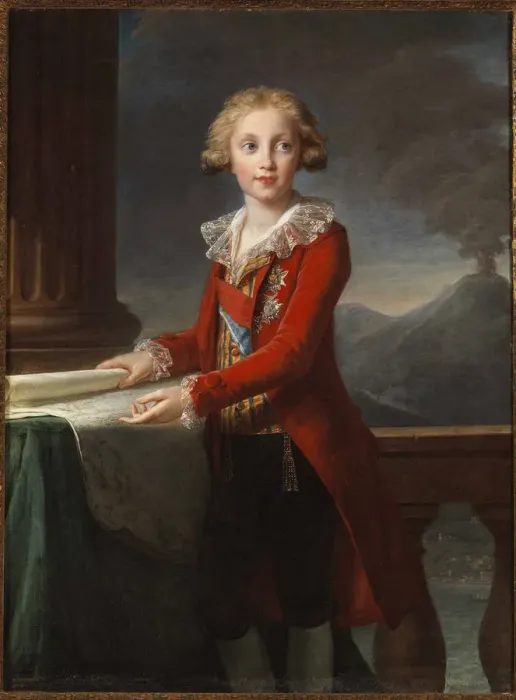 Framed Print : Portrait of King Francis I of the Two Sicilies (1777-1830), 1790. Creator: Vigee Le Brun Framed Print : Portrait of King Francis I of the Two Sicilies (1777-1830), 1790. Creator: Vigee Le Brun