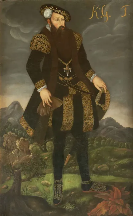 Framed Print : Portrait of the King Gustav I of Sweden (1496-1560) Framed Print : Portrait of the King Gustav I of Sweden (1496-1560)