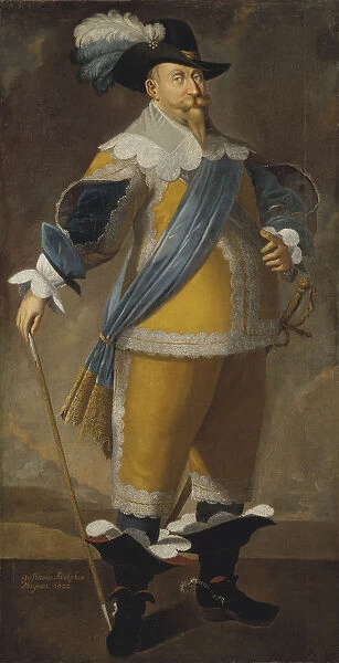 Portrait of the King Gustav II Adolf of Sweden (1594-1632)