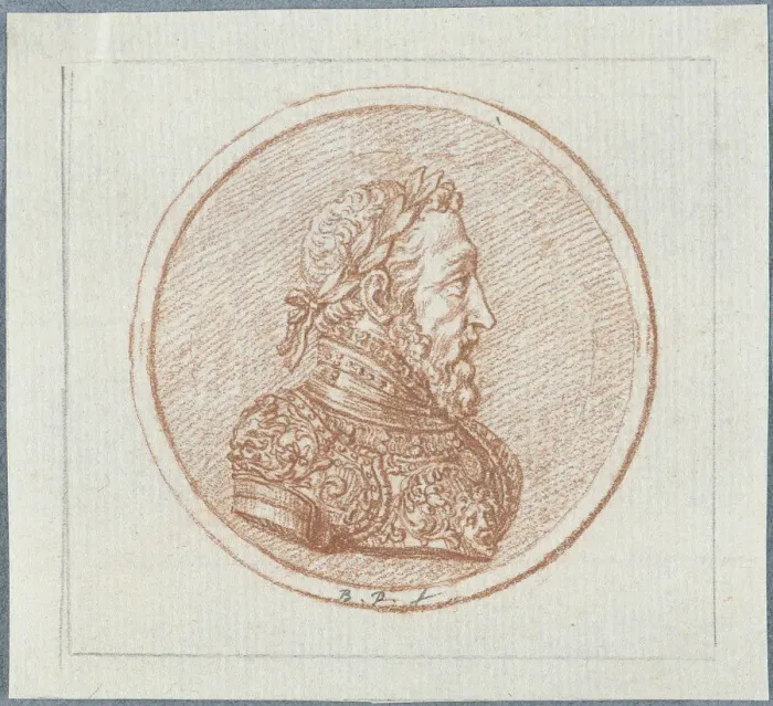 Framed Print : Portrait of King Henry II of France, Second Half of the 17th cen Artist: Picart, Bernard (1673?1733) Framed Print : Portrait of King Henry II of France, Second Half of the 17th cen Artist: Picart, Bernard (1673?1733)