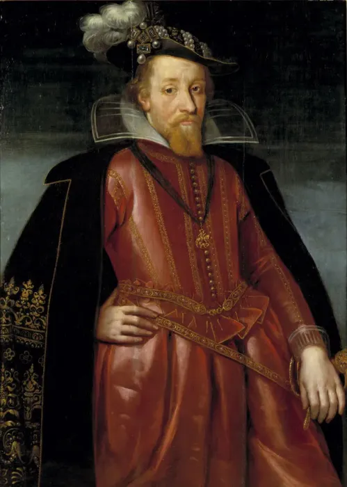 Framed Print : Portrait of King James I of England (1566-1625) Framed Print : Portrait of King James I of England (1566-1625)