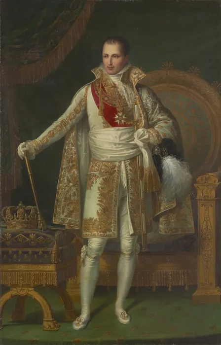 Framed Print : Portrait of King Joseph I of Spain (1768-1844), c1811. Creator: Lefevre, Robert (1756-1830) Framed Print : Portrait of King Joseph I of Spain (1768-1844), c1811. Creator: Lefevre, Robert (1756-1830)