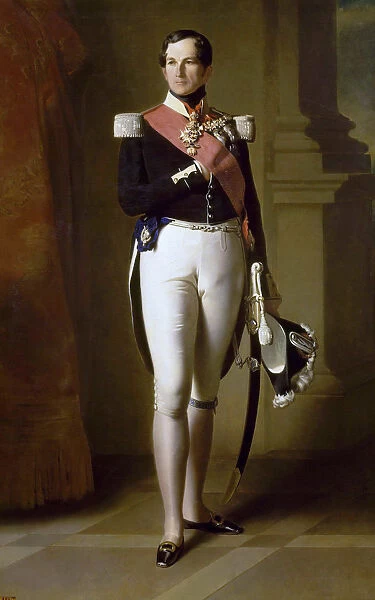 Portrait of King Leopold I of Belgium (1790-1865), 1847