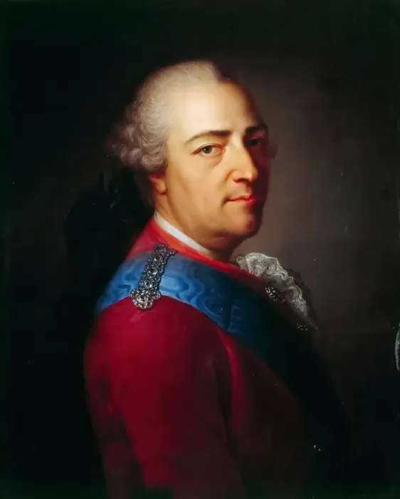 Framed Print : Portrait of the King Louis XV (1710-1774). Artist: Montpetit, Armand-Vincent de (1713-1800) Framed Print : Portrait of the King Louis XV (1710-1774). Artist: Montpetit, Armand-Vincent de (1713-1800)