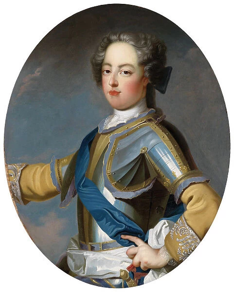 Portrait of the King Louis XV (1710-1774), 1720s. Artist: Van Loo, Jean Baptiste (1684-1745)