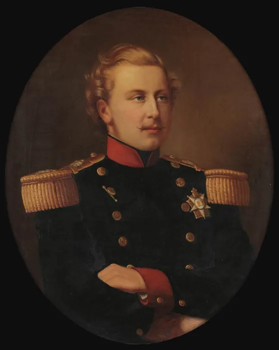 Framed Print : Portrait of King Luis I of Portugal (1838-1889). Creator: Anonymous Framed Print : Portrait of King Luis I of Portugal (1838-1889). Creator: Anonymous