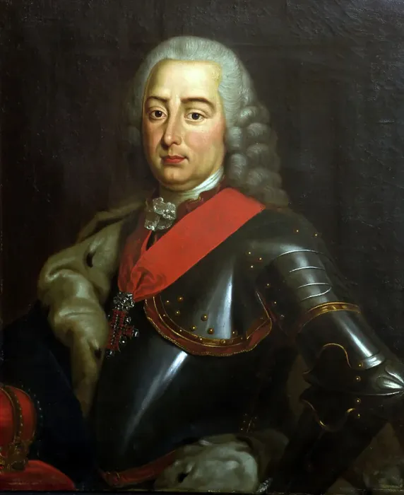 Framed Print : Portrait of King Peter III of Portugal and the Algarves (1717-1786), after 1777. Creator: Anonymous Framed Print : Portrait of King Peter III of Portugal and the Algarves (1717-1786), after 1777. Creator: Anonymous