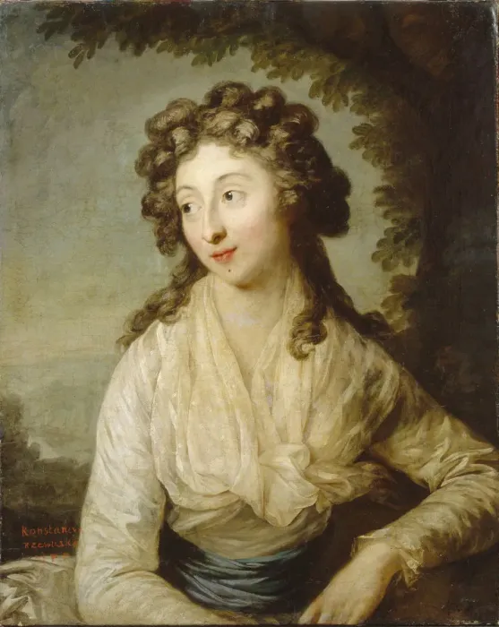 Framed Print : Portrait of Konstancja Lubomirska (Rzewuska), 1789. Artist: Graff, Anton (1736-1813) Framed Print : Portrait of Konstancja Lubomirska (Rzewuska), 1789. Artist: Graff, Anton (1736-1813)
