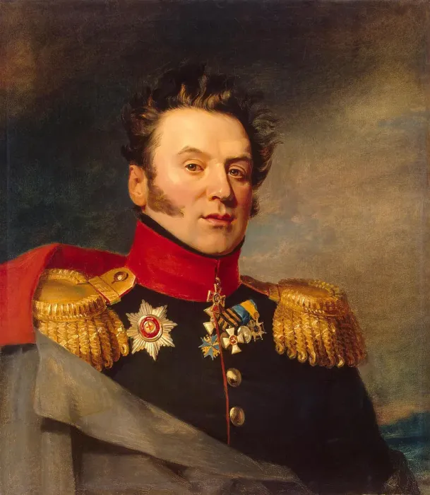 Framed Print : Portrait of Konstantin Markovich Poltoratsky (1782-1858), before 1825. Artist: Dawe, George (1781-1829) Framed Print : Portrait of Konstantin Markovich Poltoratsky (1782-1858), before 1825. Artist: Dawe, George (1781-1829)