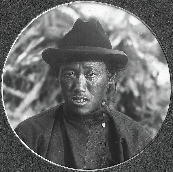 Portrait of a Korean forest sawyer, 1909. Creator: Vladimir Ivanovich Fedorov